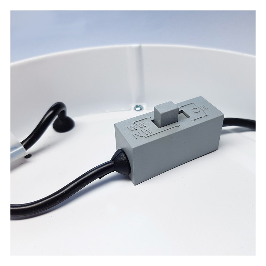 LED-Deckenleuchte LED/18W/230V 3000/4000/6000K 22,5x22,5 cm weiß