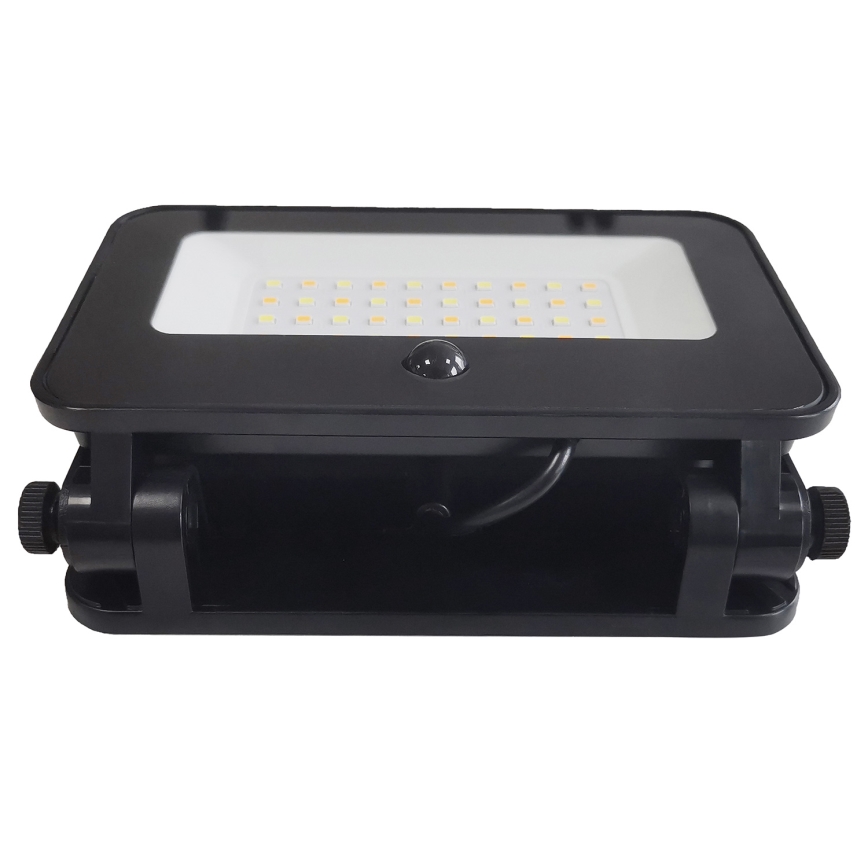 LED dimmbarer Solarstrahler mit Bewegungs- und Dämmerungssensor LED/6W/3,7V 2200 mAh 3000/4000/6500K IP65