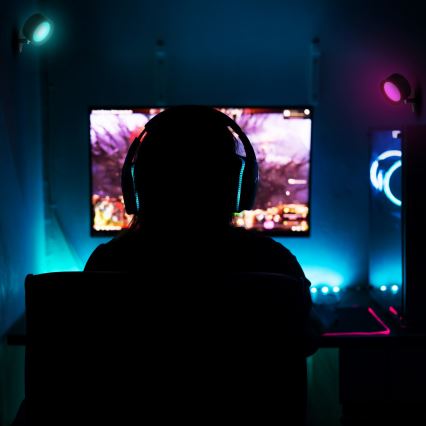 RGB-LED-Wandleuchte, 3,7 V, 1200 mAh