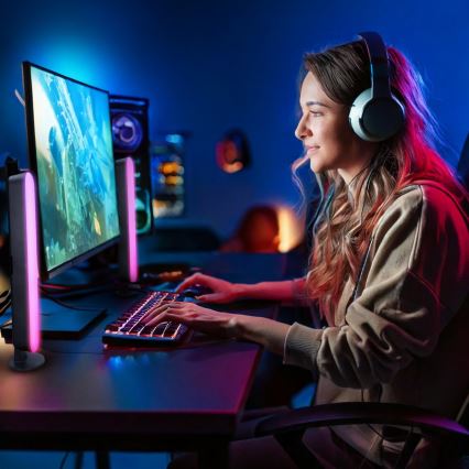 LED RGB-Gaming-Beleuchtung + Fernbedienung