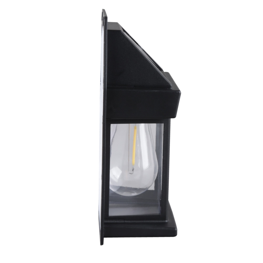 Dimmbare Solar-LED-Laterne mit Sensor, 3,7 V, IP44, 1200 mAh