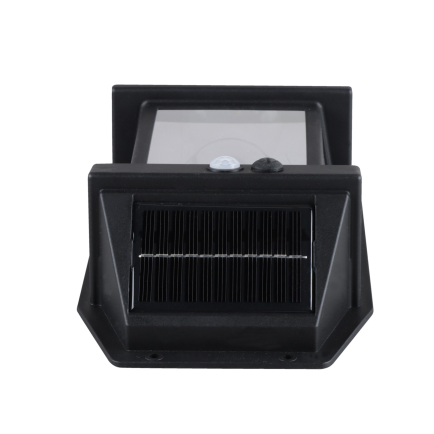 Dimmbare Solar-LED-Laterne mit Sensor, 3,7 V, IP44, 1200 mAh