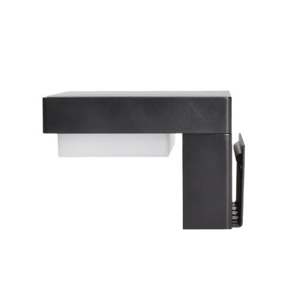 LED-Solar-Wandleuchte mit Bewegungs- und Dämmerungssensor PALERMO LED/5W/3,7V 2000 mAh IP54 schwarz