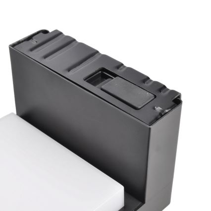 LED-Solar-Wandleuchte mit Bewegungs- und Dämmerungssensor PALERMO LED/5W/3,7V 2000 mAh IP54 schwarz