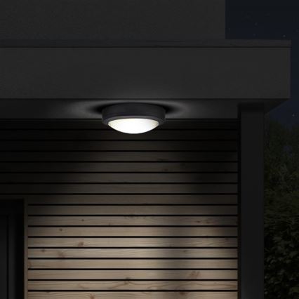 LED Außen-Deckenleuchte LED/13W/230V IP54 Anthrazit