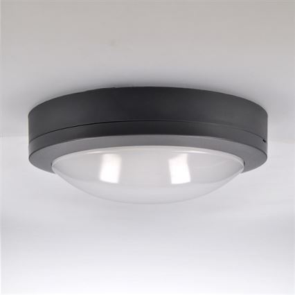 LED Außen-Deckenleuchte LED/13W/230V IP54 Anthrazit
