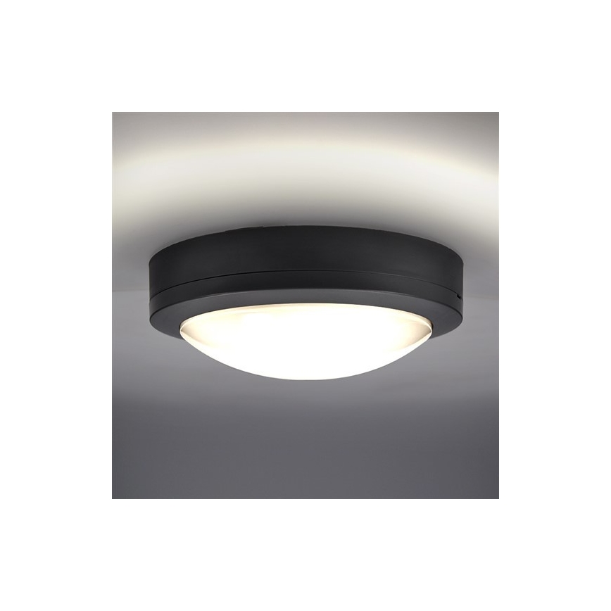 LED Außen-Deckenleuchte LED/13W/230V IP54 Anthrazit