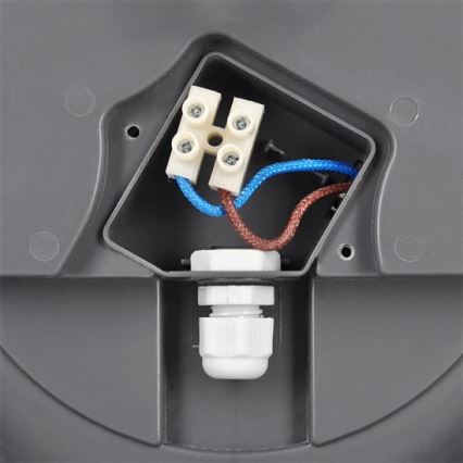 LED Außen-Deckenleuchte LED/13W/230V IP54 Anthrazit