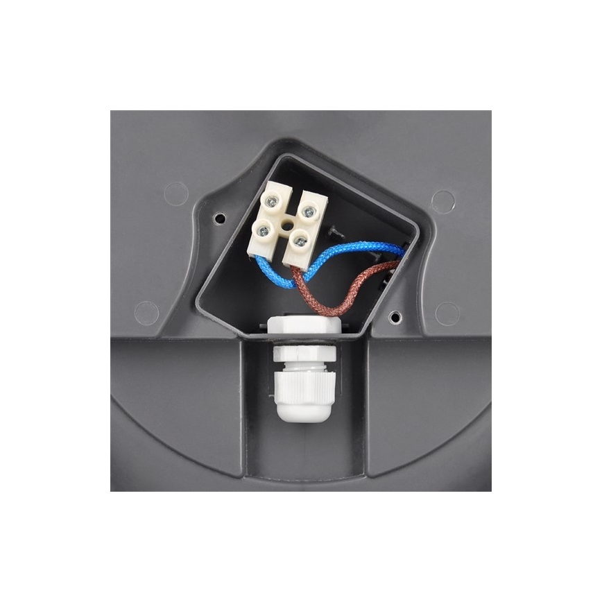 LED Außen-Deckenleuchte LED/13W/230V IP54 Anthrazit
