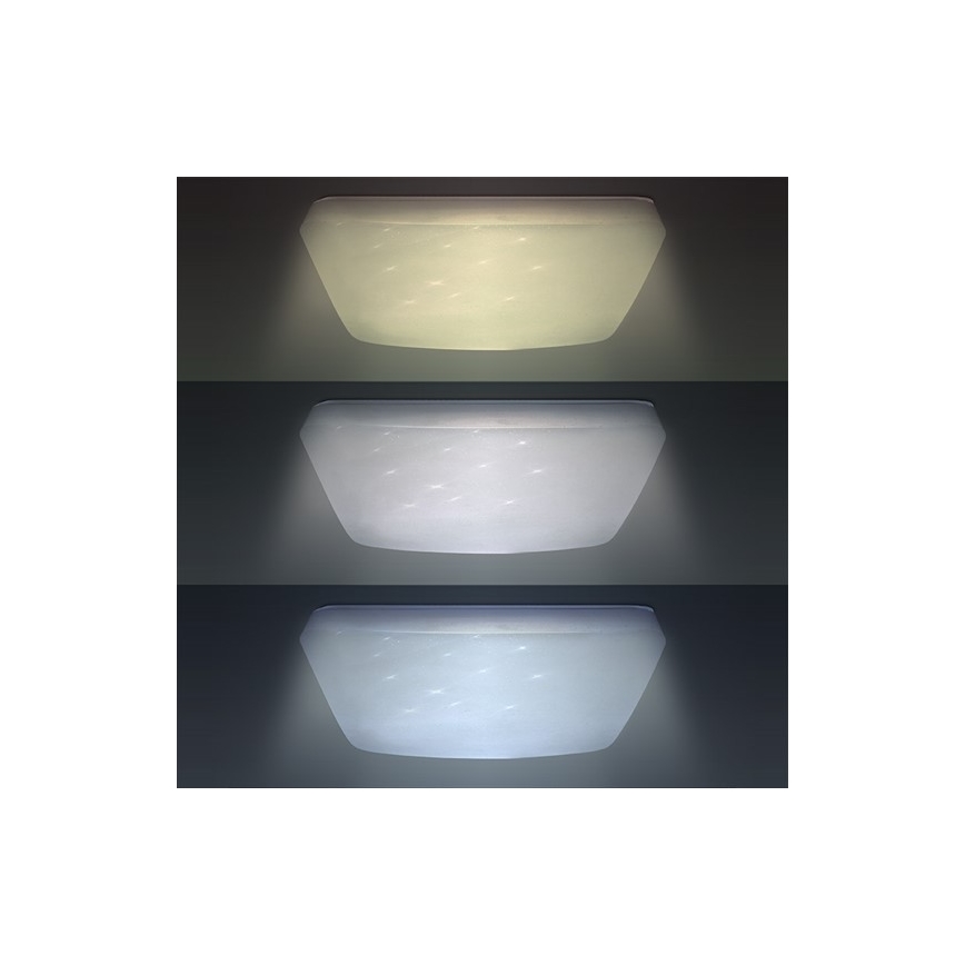 LED Dimmbares Deckenleuchte STAR LED/24W/230V + Fernbedienung