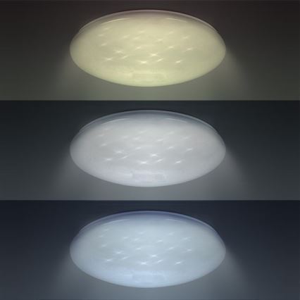 LED Dimmbares Deckenleuchte STAR LED/24W/230V + Fernbedienung