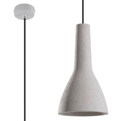 Deckenleuchte an Kabel EMPOLI 1xE27/15W/230V Beton