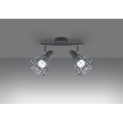 Spotlight ARTEMIS 2xE14/40W/230V Weiß