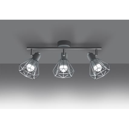 Spotlight ARTEMIS 3xE14/40W/230V Weiß