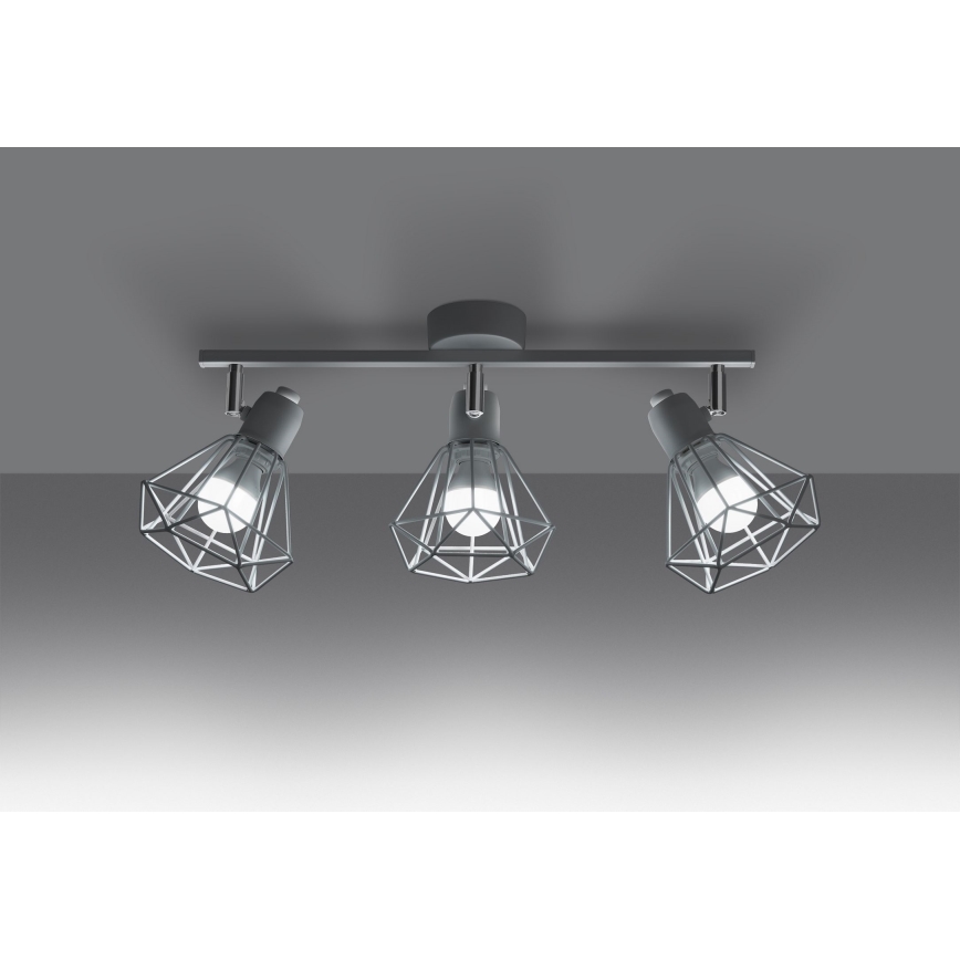 Spotlight ARTEMIS 3xE14/40W/230V Weiß