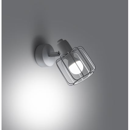 Wandleuchte BELUCI 1xE14/40W/230V Weiß