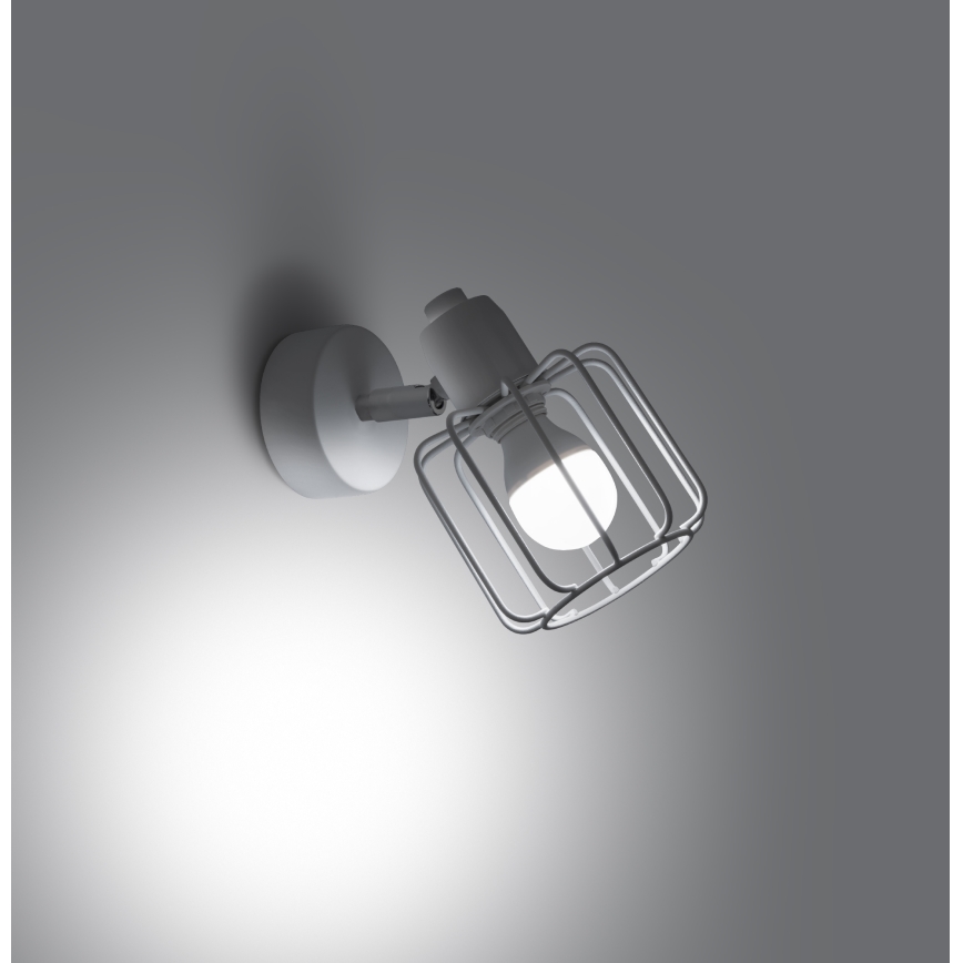 Wandleuchte BELUCI 1xE14/40W/230V Weiß