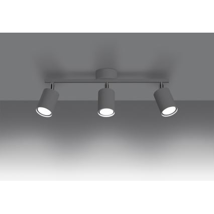 LED-Strahler LEMMI 3xGU10/40W/230V Weiß