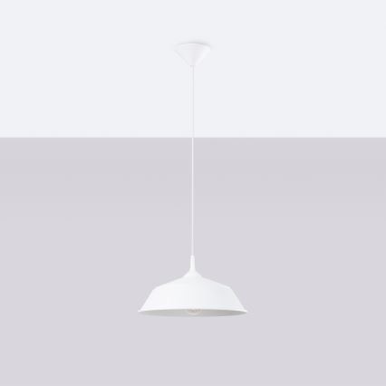 Hängeleuchte FRIKA 1xE27/15W/230V d 34 cm weiß