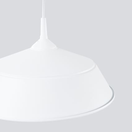 Hängeleuchte FRIKA 1xE27/15W/230V d 34 cm weiß