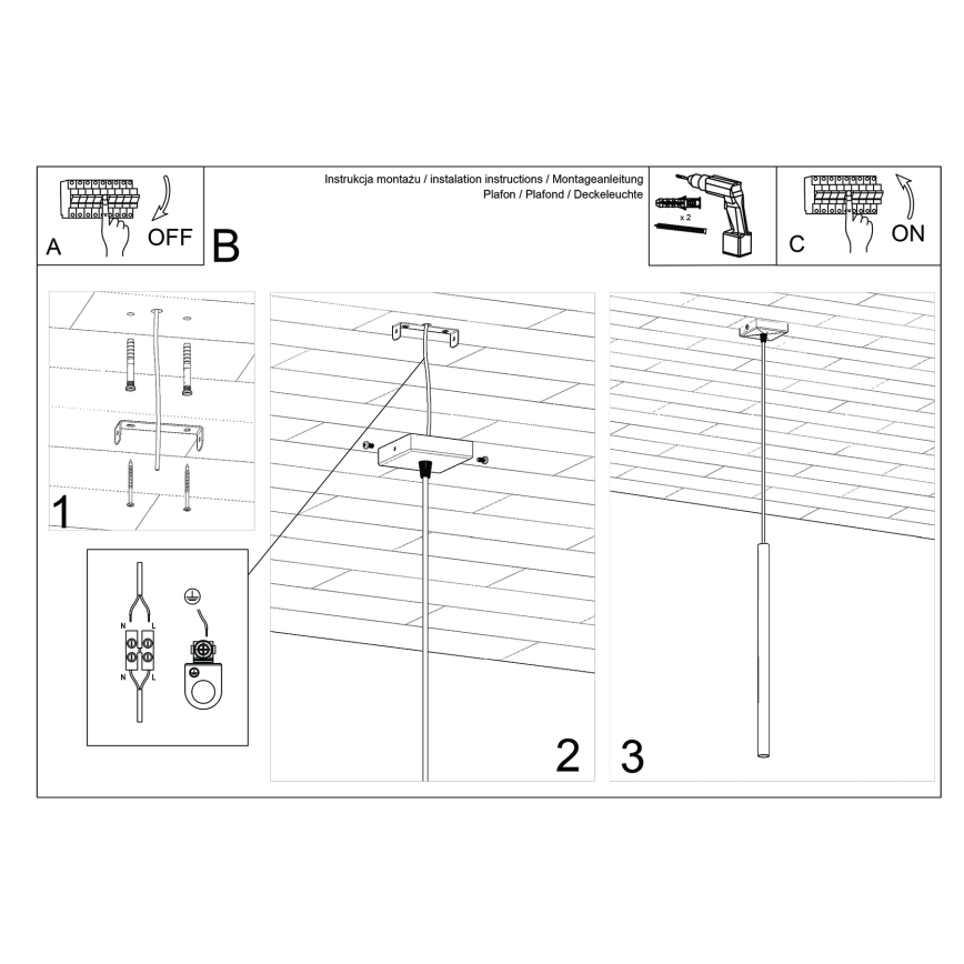 Hängeleuchte PASTELO 1xG9/8W/230V grün