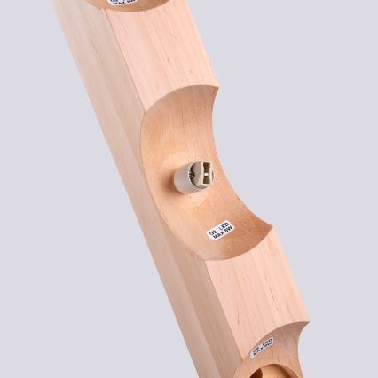 Deckenleuchte BULBO 3xG9/8W/230V Buche/weiß
