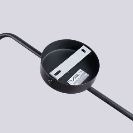 Wandleuchte NOX 1xE14/10W/230V schwarz