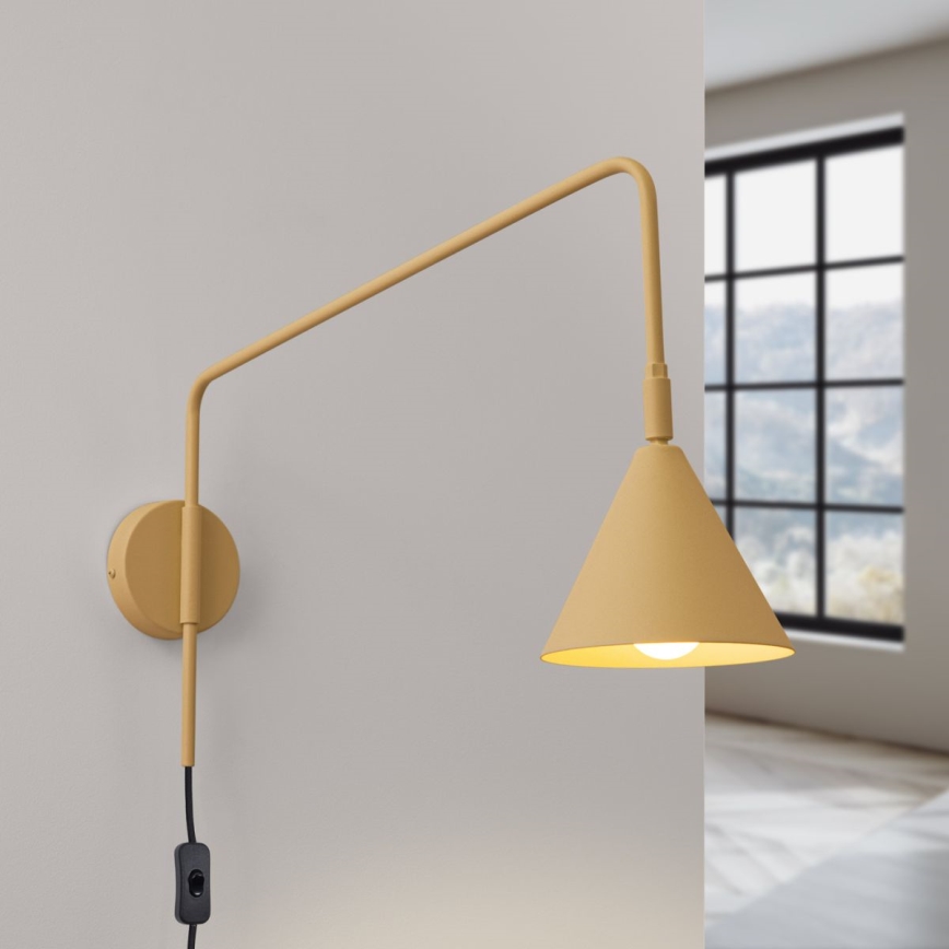 Wandleuchte NOX 1xE14/10W/230V golden
