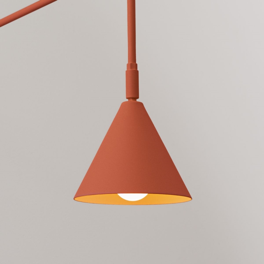 Wandleuchte NOX 1xE14/10W/230V orange
