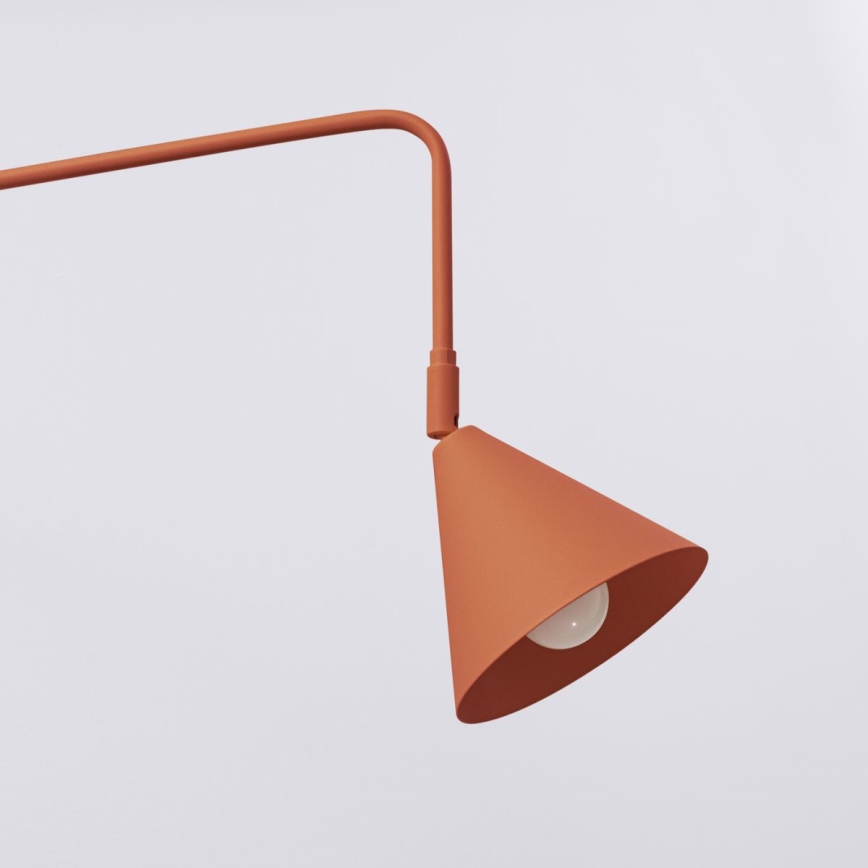 Wandleuchte NOX 1xE14/10W/230V orange