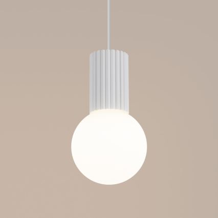 Hängeleuchte HALO 1xG9/8W/230V d 12 cm weiß