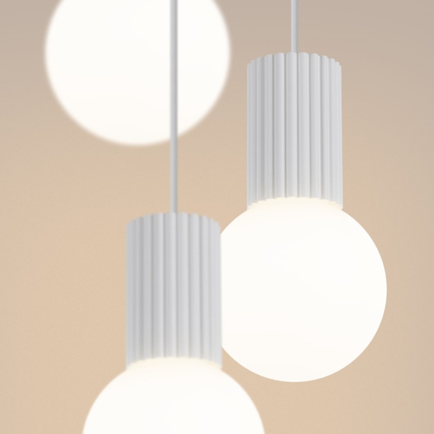 Hängeleuchte HALO 3xG9/8W/230V d 25 cm weiß