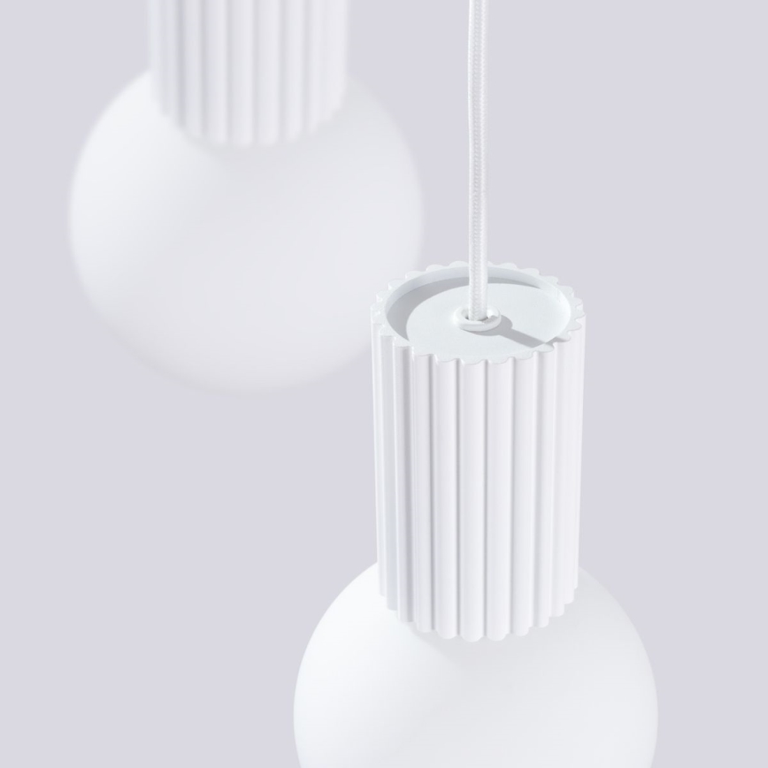 Hängeleuchte HALO 3xG9/8W/230V d 25 cm weiß