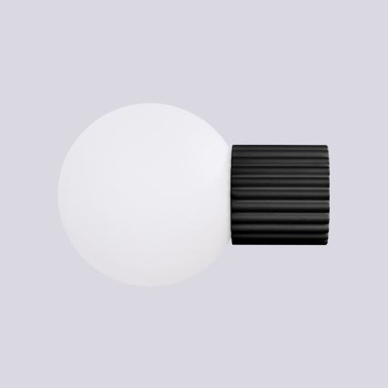 Badezimmer-Wandleuchte HALO 1xG9/8W/230V d 12 cm IP44 schwarz