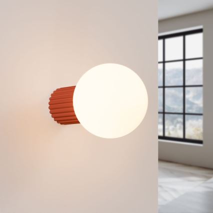Badezimmer-Wandleuchte HALO 1xG9/8W/230V d 12 cm IP44 orange