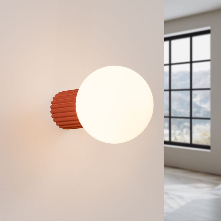 Badezimmer-Wandleuchte HALO 1xG9/8W/230V d 12 cm IP44 orange