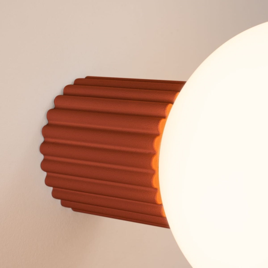 Badezimmer-Wandleuchte HALO 1xG9/8W/230V d 12 cm IP44 orange