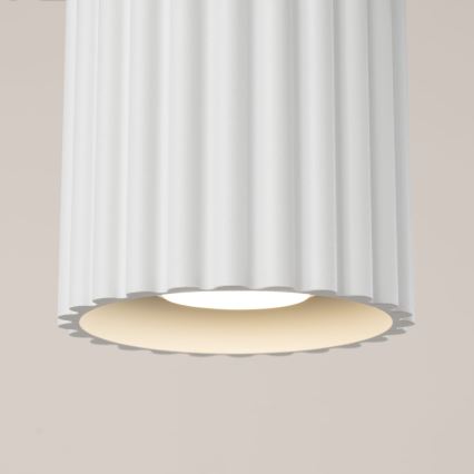 Einbaustrahler AURA 1xGU10/10W/230V Ø 10 cm weiß