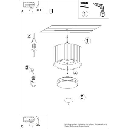 Deckenspot AURA 1xGX53/10W/230V Ø 10 cm weiß