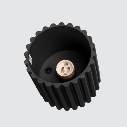 Spotleuchte AURA 1xGU10/10W/230V Ø 10 cm schwarz