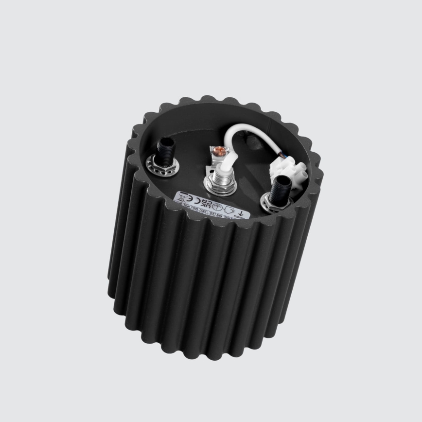 Spotleuchte AURA 1xGU10/10W/230V Ø 10 cm schwarz