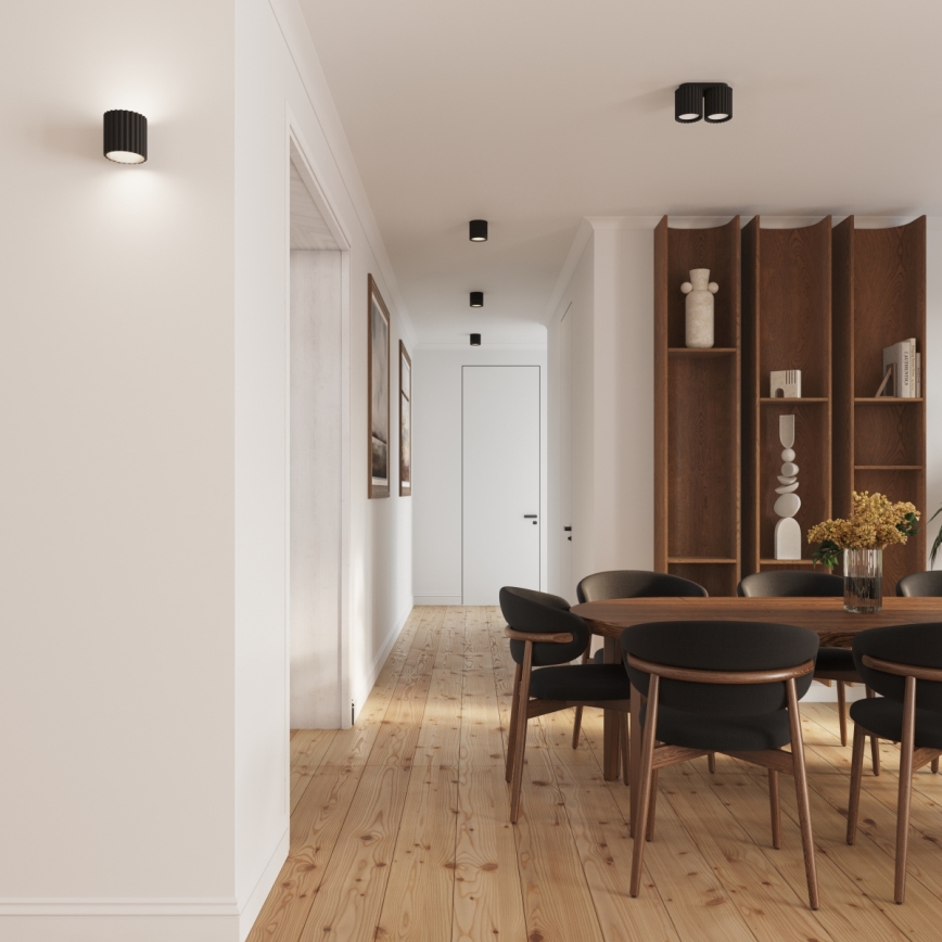 Wandleuchte AURA 1xG9/10W/230V schwarz