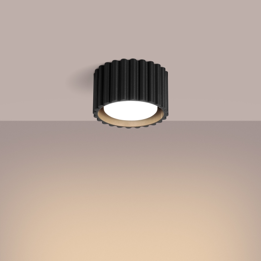 Deckenspot AURA 1xGX53/10W/230V 6 cm schwarz
