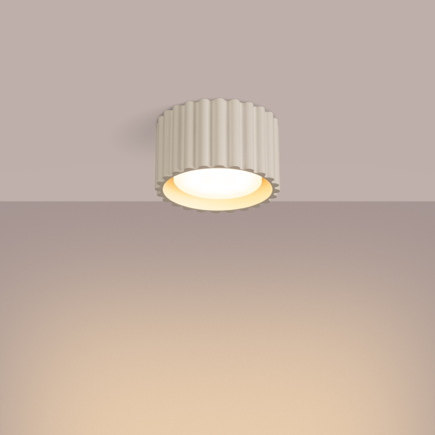 Deckenspot AURA 1xGX53/10W/230V Ø 10 cm creme