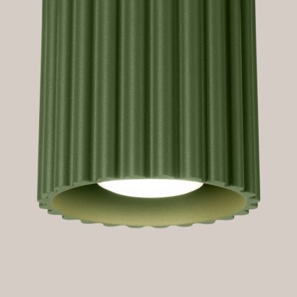Spotleuchte AURA 1xGU10/10W/230V Ø 10 cm grün