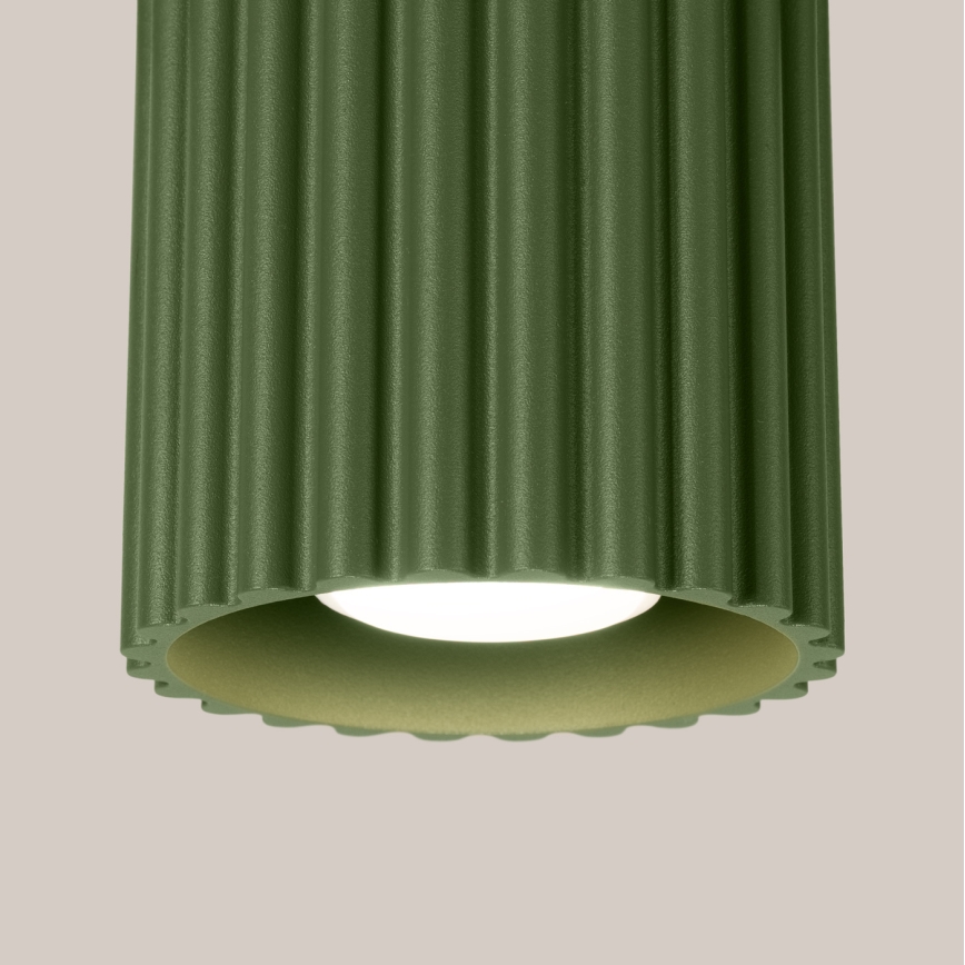 Spotleuchte AURA 1xGU10/10W/230V Ø 10 cm grün