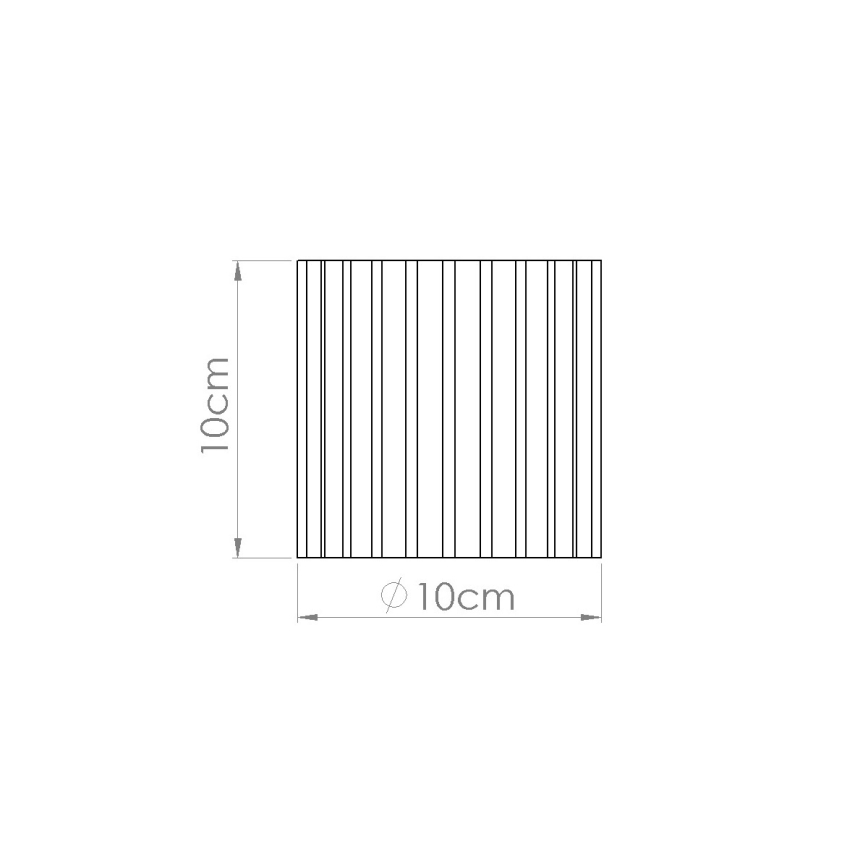 Spotleuchte AURA 1xGU10/10W/230V Ø 10 cm grün