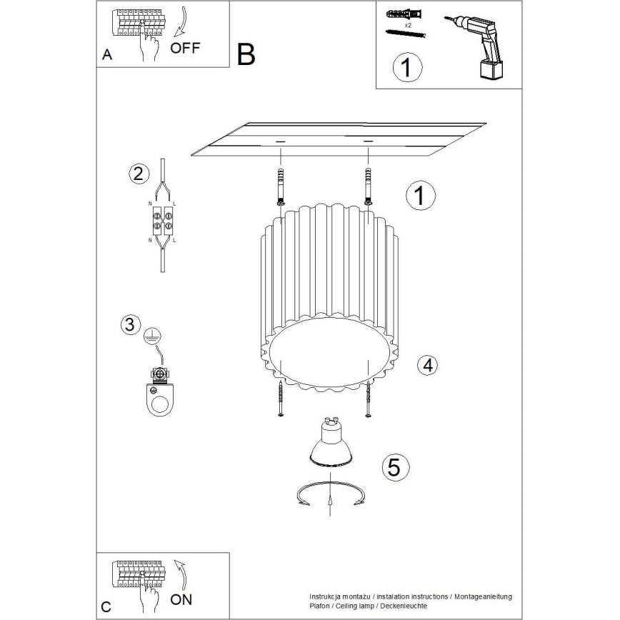 Spotleuchte AURA 1xGU10/10W/230V Ø 10 cm grün