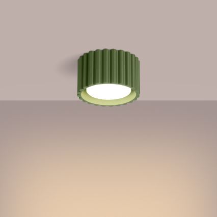 Spotleuchte AURA 1xGX53/10W/230V Ø 10 cm grün