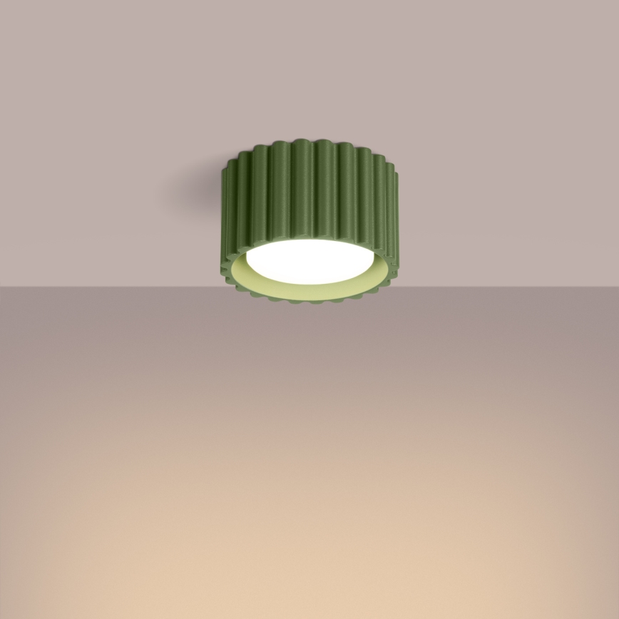 Spotleuchte AURA 1xGX53/10W/230V Ø 10 cm grün